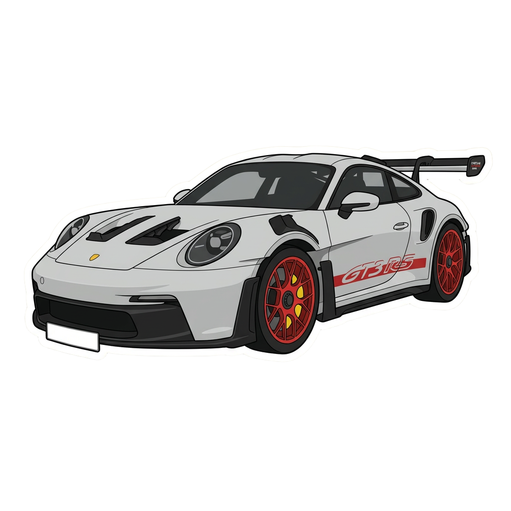 Sticker personalizado troquelado diseño 3